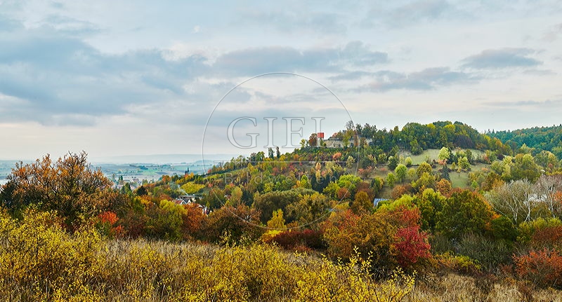 Burg Königsberg, Landschaftsaufnahme, Hassberge, Herbst 087166.jpg