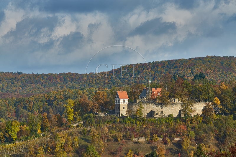 Burg Königsberg, Landschaftsaufnahme, Hassberge, Herbst 087217.jpg