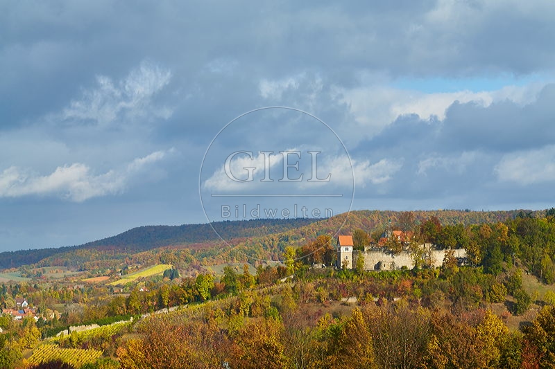 Burg Königsberg, Landschaftsaufnahme, Hassberge, Herbst 087218.jpg