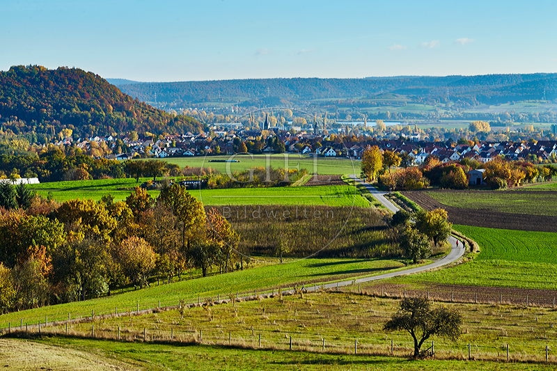 087222 Landschaftsaufnahme, Hassberge