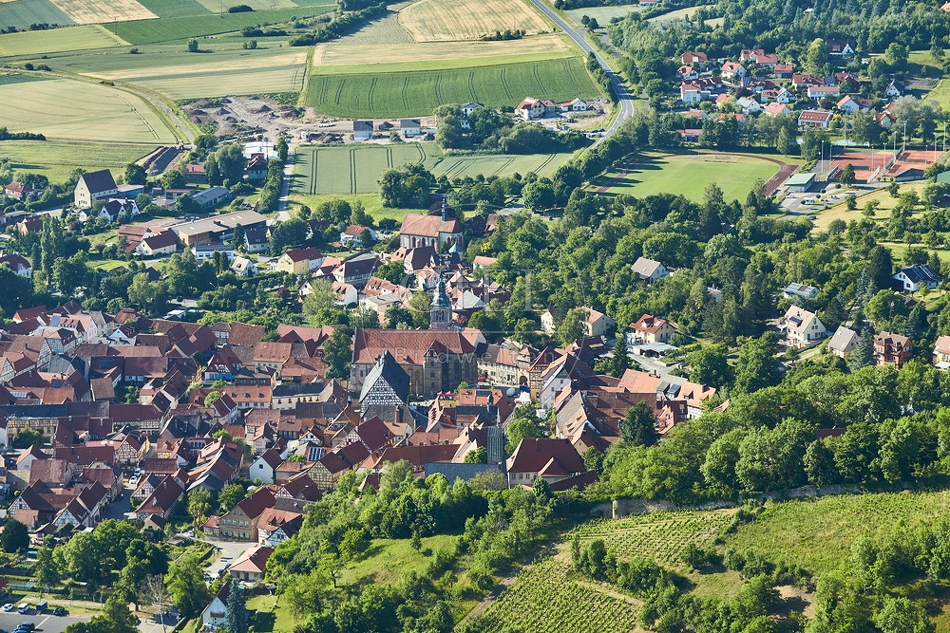 097004 Luftbilder, Königsberg, Haßberge