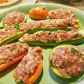 111031 Gefülltes Gemüse mit Hackfleisch, Vorbereitung