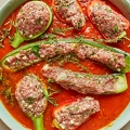 111032 Gefülltes Gemüse mit Hackfleisch, Vorbereitung