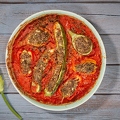 111074 Gefülltes Gemüse mit Hackfleisch