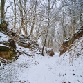 112199 Haßberge, Hohlweg bei Unfinden