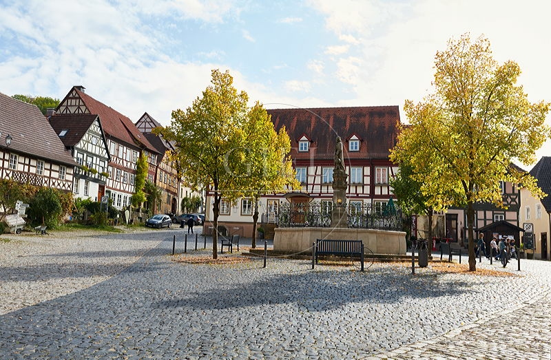 Königsberg, Marktplatz, Regio-Montanus-Brunnen 087865.jpg