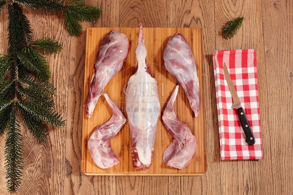 114330 Wildbret vom Feldhasen, Fleisch