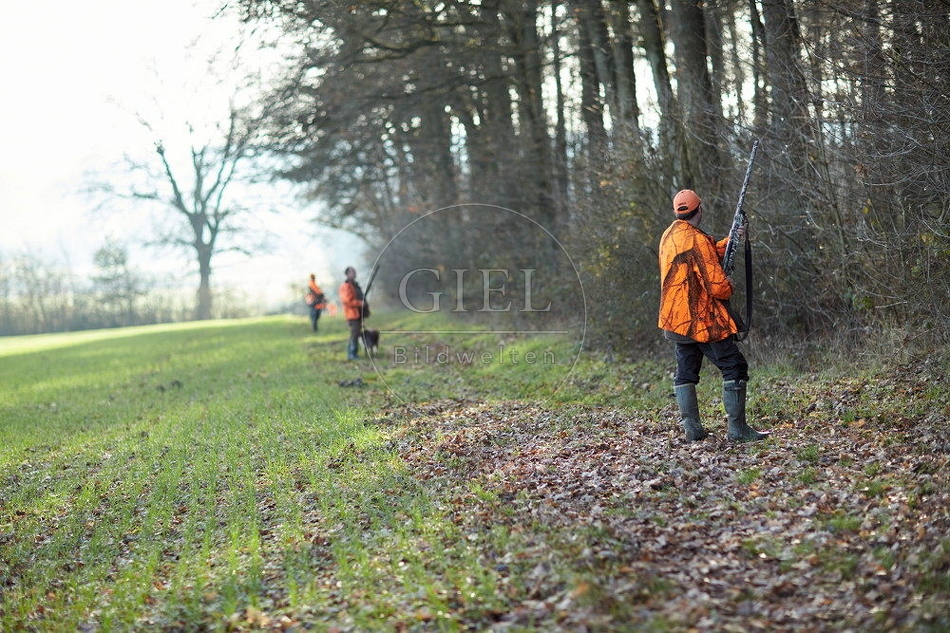 114401 Treibjagd, Jäger