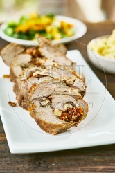 116766 Gefüllte Lammschulter, Lammrollbraten