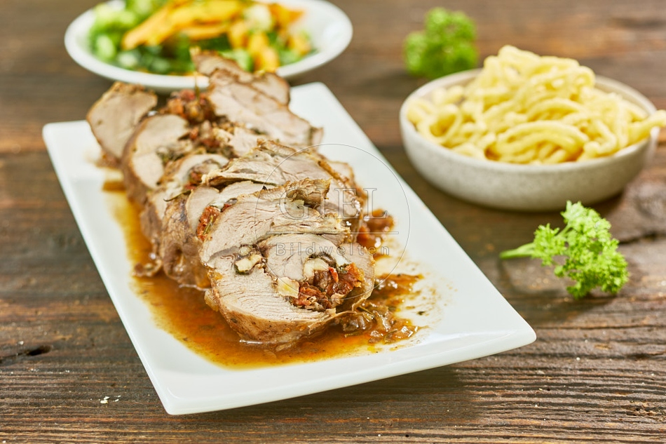 116773 Gefüllte Lammschulter, Lammrollbraten