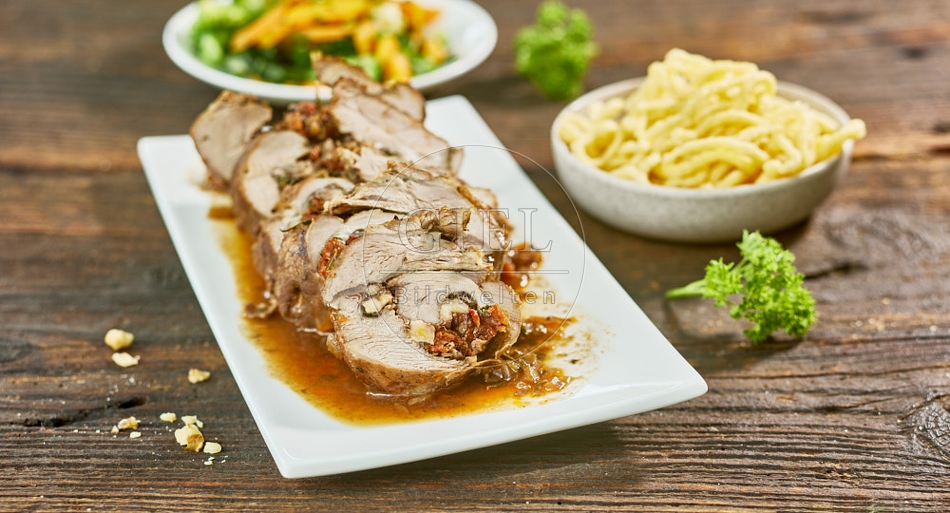 116775 Gefüllte Lammschulter, Lammrollbraten
