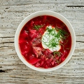 117348 Borschtsch mit Rote Bete und Lammfleisch
